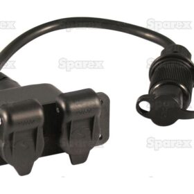 Adattatore per presa doppia Aux a 3 spine
