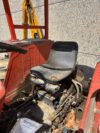 SAME Drago 120 Usato – sedile di guida e comandi consumati
